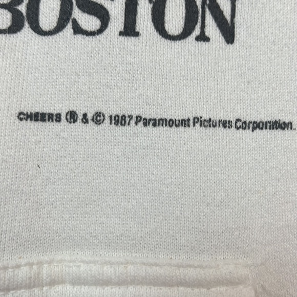 Vintage Cheers Hoodie Men's Large 1987! - Picture 3 of 4